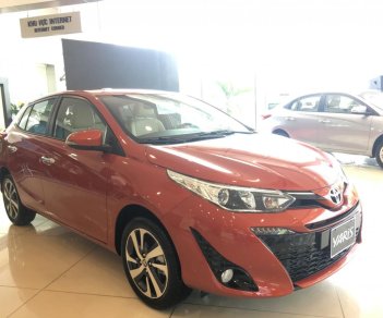 Toyota Yaris 1.5G  2018 - Bán xe Toyota Yaris G 2018 màu cam giao ngay