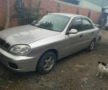 Daewoo Lanos  MT 2003 - Cần bán xe Lanos màu ghi bạc đúng dòng SX