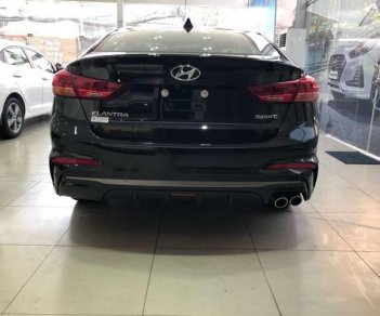 Hyundai Elantra 1.6AT  Sport 2018 - Bán xe Hyundai Elantra Sport đời 2018, màu đen, giá chỉ 725 triệu