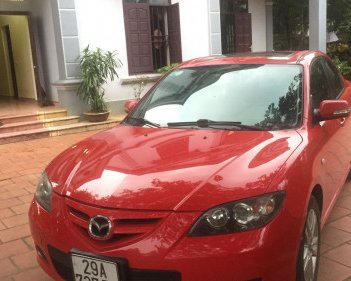 Mazda 3  2.0 AT  2009 - Cần bán xe Mazda 3 2.0 AT sản xuất 2009, màu đỏ, nhập khẩu 