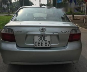 Toyota Vios   2005 - Cần bán gấp Toyota Vios 2005, màu bạc, giá tốt