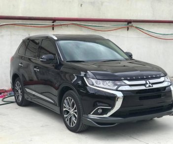 Mitsubishi Outlander 2.4 CVT 2018 - Bán ô tô Mitsubishi Outlander 2.4 CVT đời 2018, màu đen có bán trả góp liên hệ 0906.884.030