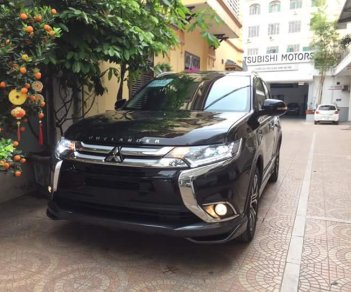 Mitsubishi Outlander 2.4 CVT 2018 - Bán ô tô Mitsubishi Outlander 2.4 CVT đời 2018, màu đen có bán trả góp liên hệ 0906.884.030