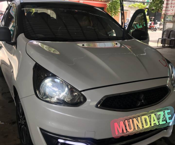 Mitsubishi Mirage CVT  2016 - Cần bán xe Mitsubishi Mirage năm 2016 màu trắng, giá 420 triệu