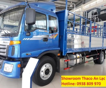 Thaco AUMAN C160 2017 - Bán xe tải Thaco Auman C160, tải trọng 9 tấn 3, thùng dài 7,4m