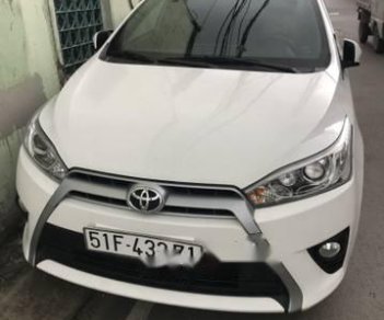 Toyota Yaris   2016 - Chính chủ bán lại xe Toyota Yaris đời 2016, màu trắng