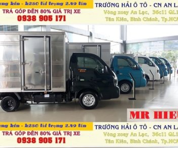 Thaco Kia  K250 2018 - Bán xe tải Thaco Kia K250 đời 2018, tiêu chuẩn khí thải Euro4, 2,5 tấn chạy trong thành phố