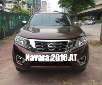 Nissan Navara  2.5 EL  2016 - Bán Nissan Navara 2.5 EL số tự động, nhập Thái Lan, Sx Cuối 2016 màu nâu coffe, đi 1,2 vạn km
