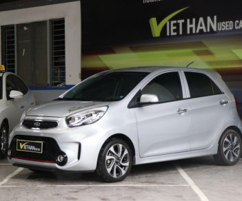 Kia Morning Si 1.25AT 2017 - Cần bán Kia Morning Si 1.25AT đời 2017, màu bạc, giá 378tr