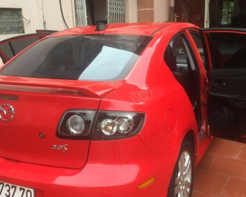 Mazda 3  2.0 AT  2009 - Cần bán xe Mazda 3 2.0 AT sản xuất 2009, màu đỏ, nhập khẩu 