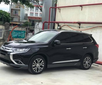 Mitsubishi Outlander 2.4 CVT 2018 - Bán ô tô Mitsubishi Outlander 2.4 CVT đời 2018, màu đen có bán trả góp liên hệ 0906.884.030