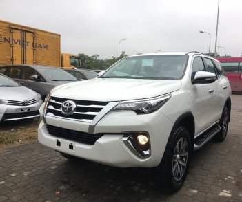 Toyota Fortuner 2.4G 2018 - Bán xe Toyota Fortuner 2.4G đời 2019, màu trắng, nhập khẩu