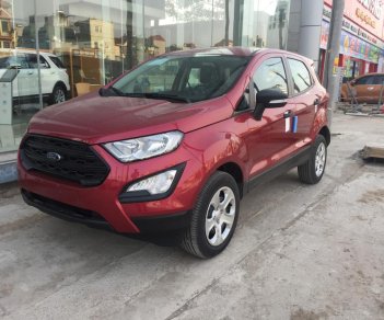 Ford EcoSport Ambiente AT 4x2 2018 - Bán Ford Ecosport Ambitene màu đỏ sản xuất năm 2018, hỗ trợ bảo hiểm thân vỏ, gói phụ kiện, LH 0963483132, giao ngay