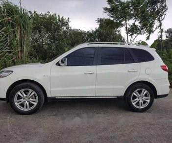 Hyundai Santa Fe   SLX AT 2009 - Cần bán xe Hyundai Santa Fe SLX AT đời 2009, màu trắng, nhập khẩu  