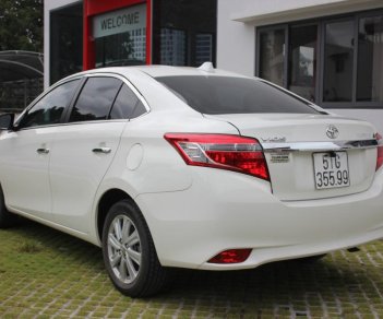 Toyota Vios G 1.5AT 2017 - Bán Toyota Vios G đời 2017, màu trắng, BS 51G 355.99