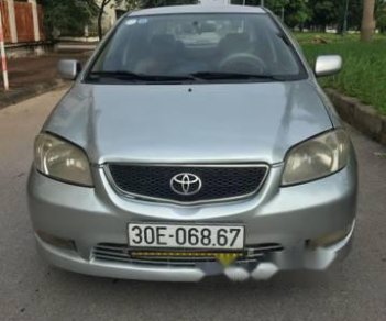 Toyota Vios   2005 - Cần bán gấp Toyota Vios 2005, màu bạc, giá tốt