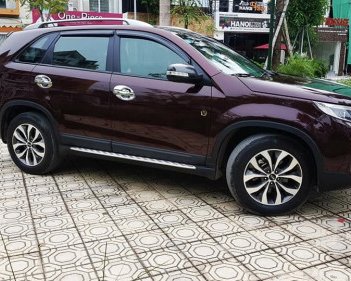 Kia Sorento   2.2AT  2017 - Bán xe Kia Sorento 2.2AT đời 2017, màu đỏ