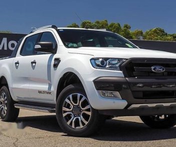 Ford Ranger     2018 - Bán Ford Ranger 2018, màu trắng, nhập khẩu