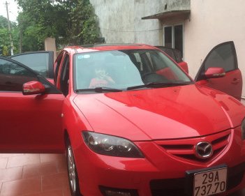 Mazda 3  2.0 AT  2009 - Cần bán xe Mazda 3 2.0 AT sản xuất 2009, màu đỏ, nhập khẩu 