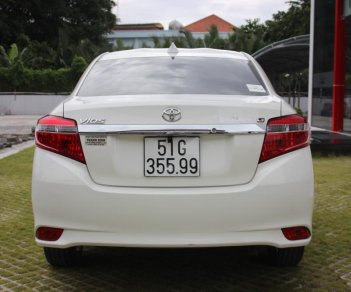 Toyota Vios G 1.5AT 2017 - Bán Toyota Vios G đời 2017, màu trắng, BS 51G 355.99