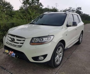 Hyundai Santa Fe   SLX AT 2009 - Cần bán xe Hyundai Santa Fe SLX AT đời 2009, màu trắng, nhập khẩu  