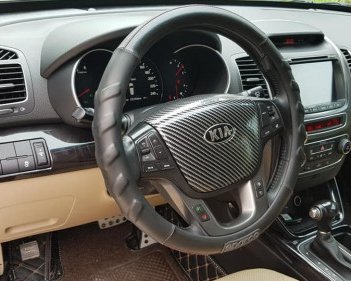 Kia Sorento   2.2AT  2017 - Bán xe Kia Sorento 2.2AT đời 2017, màu đỏ