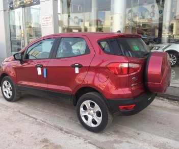 Ford EcoSport Ambiente AT 4x2 2018 - Bán Ford Ecosport Ambitene màu đỏ sản xuất năm 2018, hỗ trợ bảo hiểm thân vỏ, gói phụ kiện, LH 0963483132, giao ngay