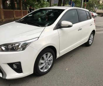Toyota Yaris  1.5G 2017 - Bán xe Toyota Yaris 1.5G sản xuất 2017, tư nhân chính chủ, màu trắng, xe như mới, xe đi đúng 1v 5000km