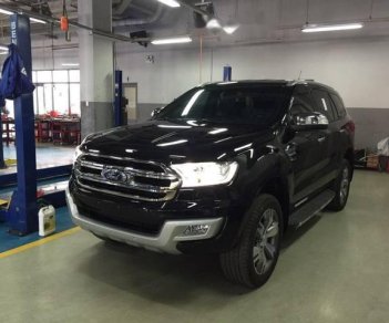 Ford Everest 2.0L Single Turbo Trend MT 2018 - Bán xe Ford Everest 2.0 Bi Turbo đời 2018, màu đen