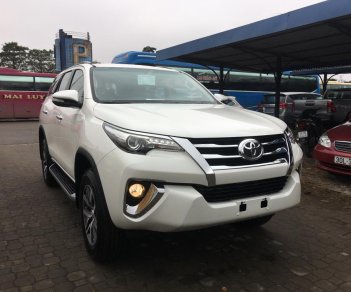 Toyota Fortuner 2.4G 2018 - Bán xe Toyota Fortuner 2.4G đời 2019, màu trắng, nhập khẩu