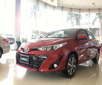 Toyota Yaris 1.5G CVT  2018 - Bán Toyota Yaris 1.5G Nhập khẩu màu đỏ, giao ngay