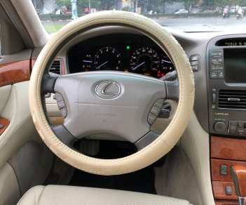 Lexus LS 430 2006 - Lexus LS430 nhập 2006 hàng full cao cấp nhất đủ đồ chơi, màu bạc số tự động 8 cấp