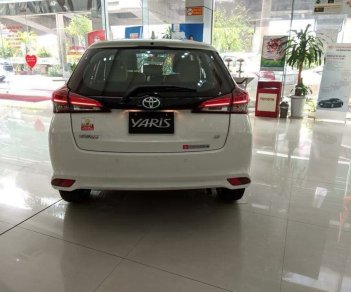 Toyota Yaris 1.5G 2018 - Bán xe Toyota Yaris G 2018 màu trắng giao sớm