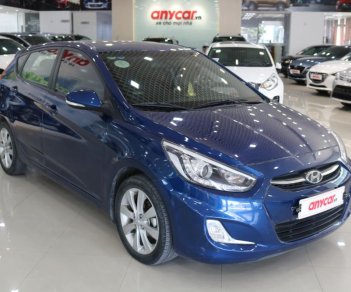 Hyundai Accent 1.4AT 2015 - Bán xe Hyundai Accent 1.4AT 2015, màu xanh lam, nhập khẩu