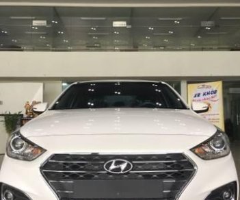 Hyundai Accent 1.4MT 2018 - Bán Hyundai Accent 1.4MT năm 2018, màu trắng 