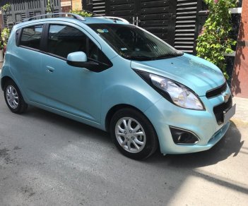 Chevrolet Spark LTZ 2015 - Bán gấp Chevrolet Spark LTZ 2015 xanh ngọc tự động