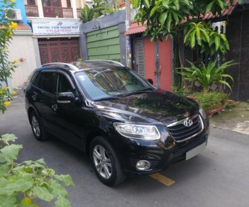 Hyundai Santa Fe 2012 - Bán xe Hyundai Santa Fe 2012 số tự động, máy dầu, màu đen