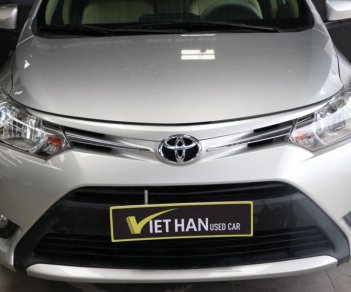 Toyota Vios E 1.5MT 2017 - Bán ô tô Toyota Vios E 1.5MT 2017, màu bạc giá cạnh tranh