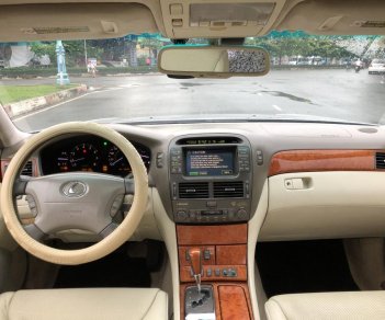 Lexus LS 430 2006 - Lexus LS430 nhập 2006 hàng full cao cấp nhất đủ đồ chơi, màu bạc số tự động 8 cấp