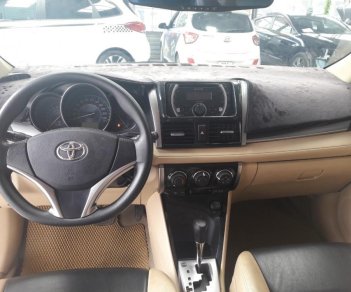 Toyota Vios 1.5E 2017 - Bán xe Toyota Vios 1.5E năm sản xuất 2017, màu vàng cát, 536 triệu, số tự động