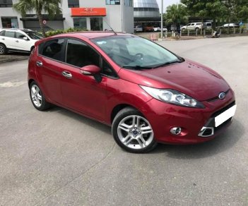 Ford Fiesta S 1.6 AT 2012 - Bán xe Ford Fiesta S đời 2012, màu đỏ chuồn chuồn ớt 5 cửa