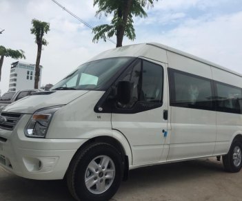 Ford Transit SVP 2018 - Bán xe Ford Transit SVP 2018 tại Hà Nội, vành đúc, ghế nỉ, hỗ trợ trả góp 80%, giao xe ngay