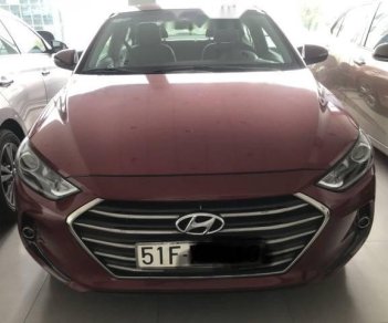 Hyundai Elantra  1.6 AT  2016 - Bán Hyundai Elantra 1.6 AT đời 2016, màu đỏ, giá chỉ 595 triệu