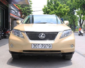 Lexus RX 350  3.5 AT  2009 - Bán Lexus RX 350  3.5 AT sản xuất năm 2009, màu vàng