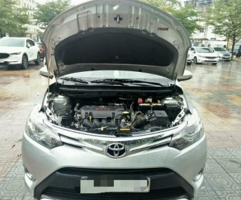 Toyota Vios 2015 - Cần bán Toyota Vios G 1.5 AT 2015 màu bạc, mới 80%. LH: 0984545919 Ms: Cẩm