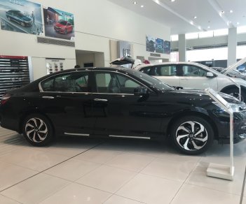 Honda Accord 2.4 AT 2019 - Ô tô 4 chỗ Honda Accord 2018 nhập Thái màu đen-Giao xe sớm nhất HCM. Xin gọi 0909076622