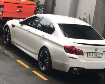 BMW 5 Series   2.0 AT  2014 - Bán BMW 5 Series 2.0 AT sản xuất năm 2014, màu trắng 