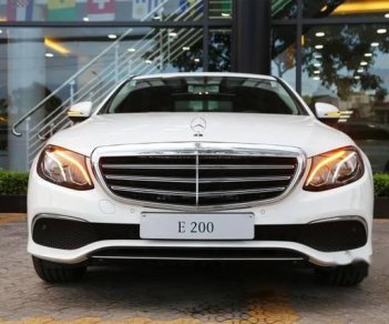 Mercedes-Benz E class   E200   2018 - Cần bán xe Mercedes E200 đời 2018, màu trắng