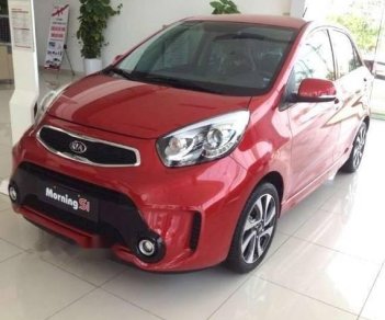 Kia Morning  Si 1.25AT 2017 - Cần bán gấp Kia Morning Si 1.25AT sản xuất năm 2017, màu đỏ chính chủ