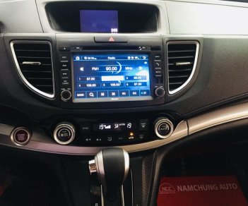 Honda CR V 2.0 AT 2015 - Bán Honda CR V 2.0 AT 2015, màu trắng nội thất kem cực mới